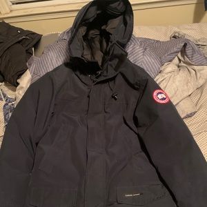 Canada Goose Navy Blue Langford Men’s Parka